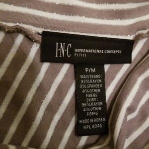 INC International Concepts Skirts - INC Sand Stripe Asymmetrical Maxi Skirt Petite M INC International Concepts Skirts - INC Sand Stripe Asymmetrical Maxi Skirt Petite M